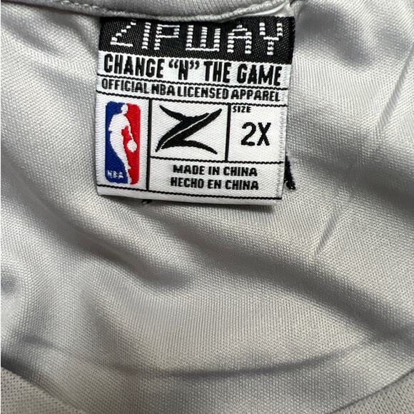 NBA Zipway New York Knicks Mens Change “N” The Game Cut Off Tank Size 2X Gray - Picture 5 of 7